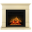 Τζάκι Αντίκα Βανίλια, κλασικό με εστία ECOFLAME 23 ", 3D φλόγα, υπέρυθρη θέρμανση και ήχο