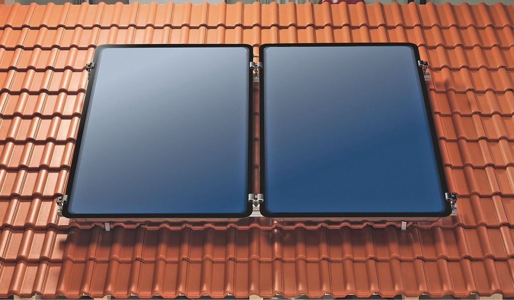 Θερμικό ηλιακό σύστημα για 2-3 άτομα 300 L - κεκλιμένη οροφή